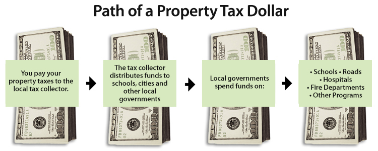Path of Property Tax Dollar